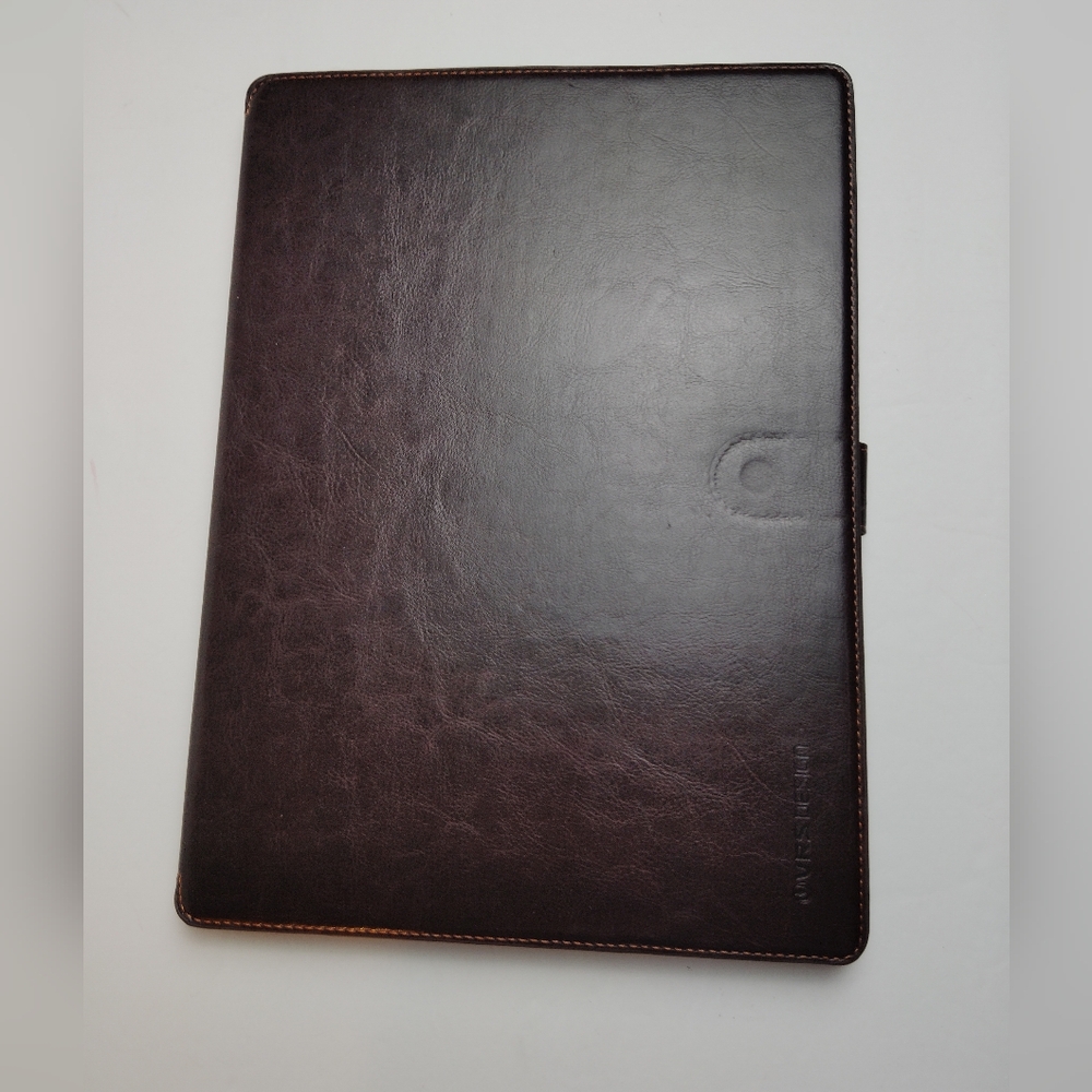 VRS Design Dandy Leather Style iPad Pro Layered Case - Dark Brown